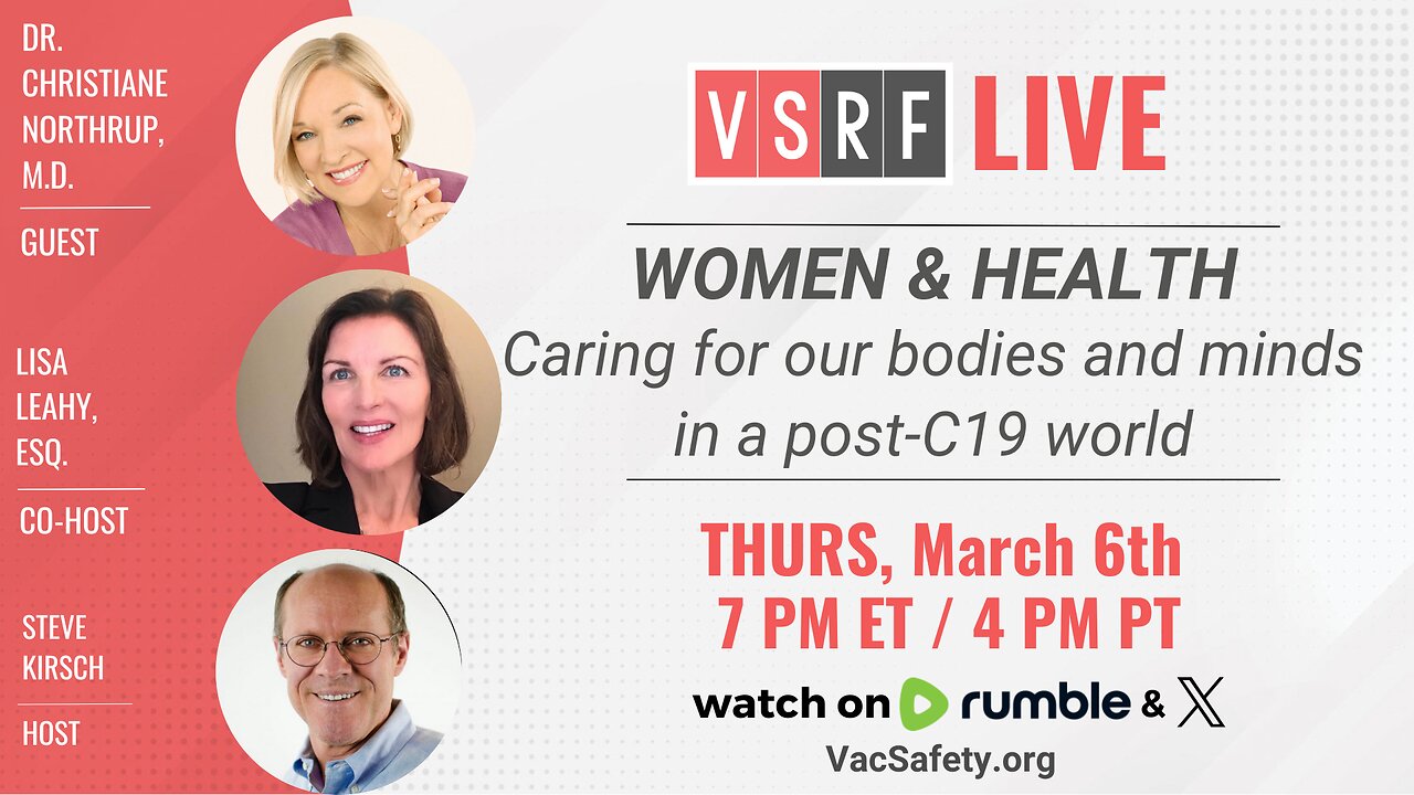 VSRF Live #167: Women and Health with Dr. Christiane Northrup