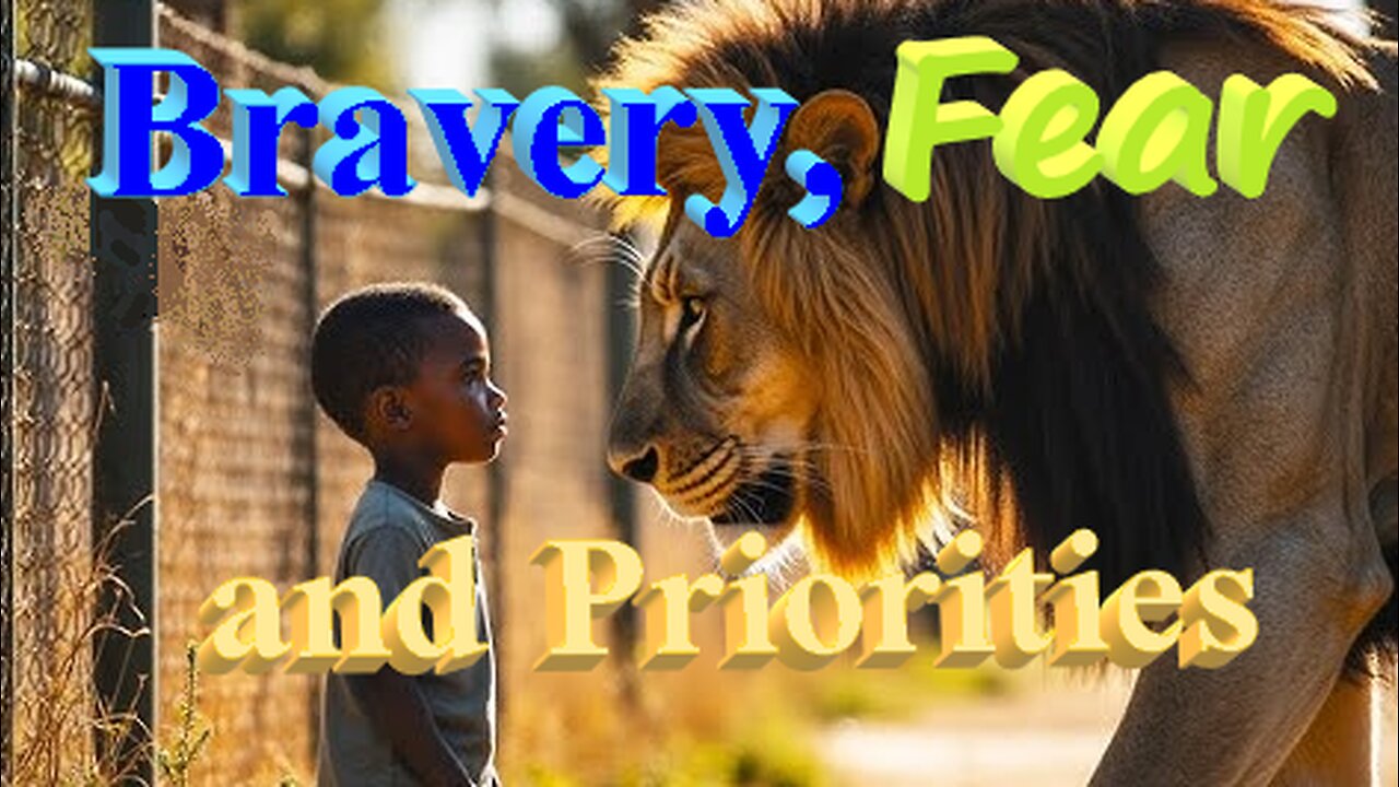 Bravery, Fear, and Priorities