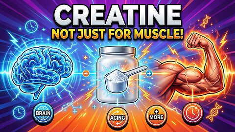 Creatine Benefits: Not Just for Muscle (Brain, Aging & More)