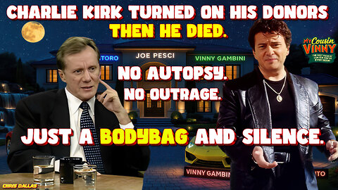 Charlie Kirk Turned On His Donors — Then He Died. No Autopsy. No Outrage. Just a Body bag & Silence.