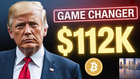 Trump's Crypto Bombshell Sends Bitcoin to $112K | CFTC Game Changer