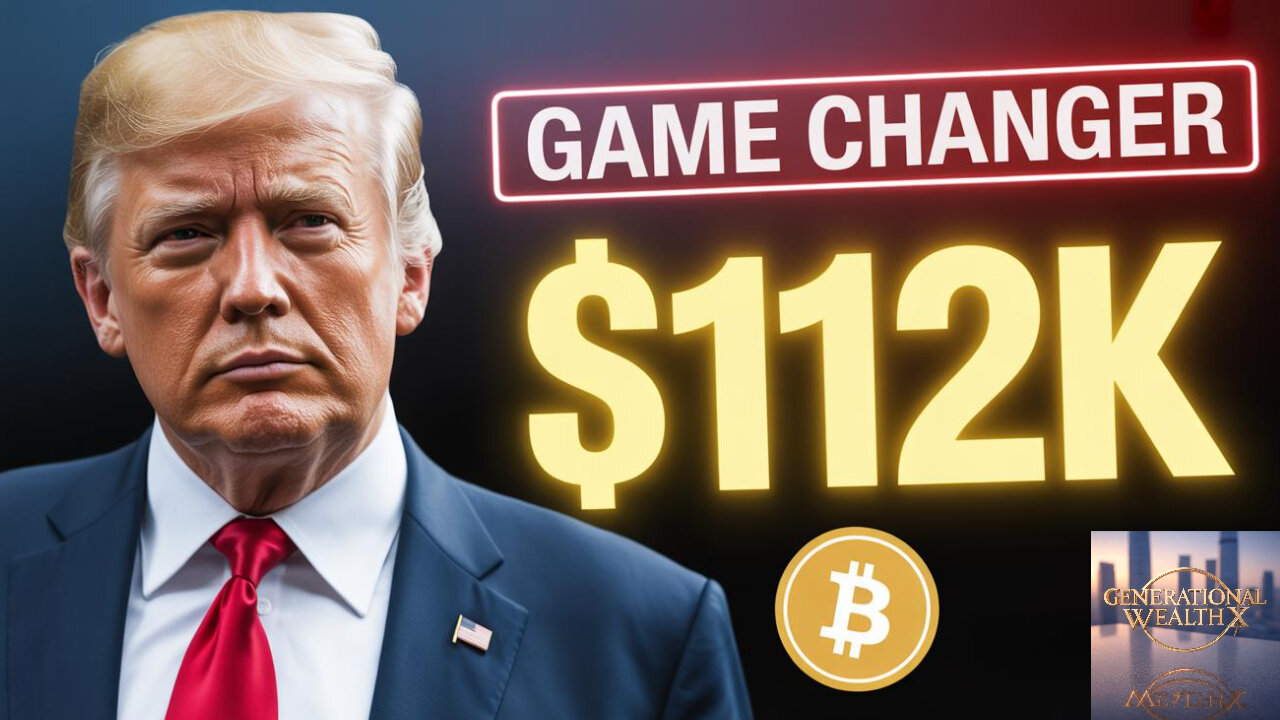 Trump's Crypto Bombshell Sends Bitcoin to $112K | CFTC Game Changer