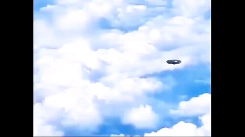 UFO recorded from commercial airliner