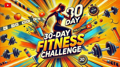 30-Day Fitness Challenge: Transform Your Body 💪✨