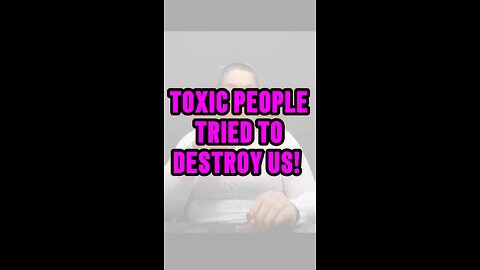 Toxic People Tried To Destroy Us! 🤯 #jesus #truth #toxic #bible #people #disrespect