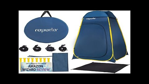 ROPODA Pop Up Tent 83inches x 48inches x 48inches Upgrade Privacy Tent Review