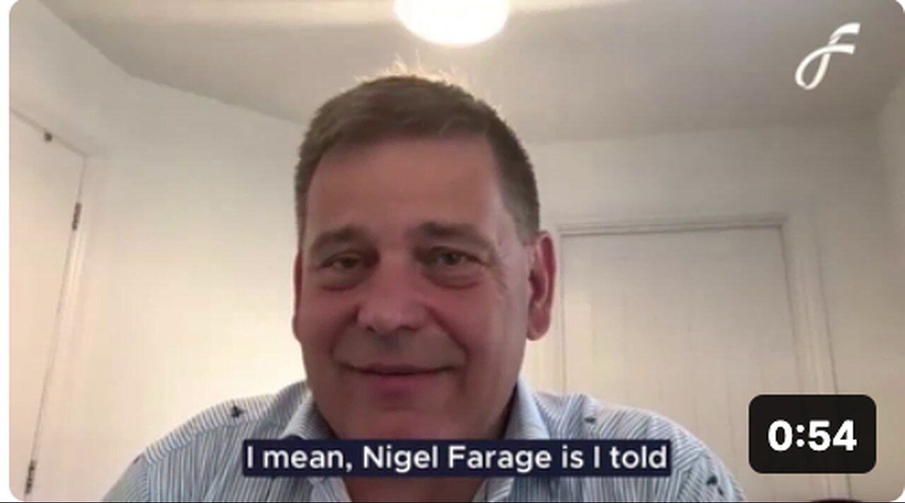 Ex-Independent Member of UK Parliament Andrew Bridgen on Nigel Farage