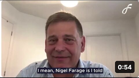 Ex-Independent Member of UK Parliament Andrew Bridgen on Nigel Farage