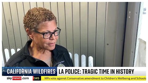 Sky News reporter wrecks Los Angeles Mayor Karen Bass with questions as she walks away in silence