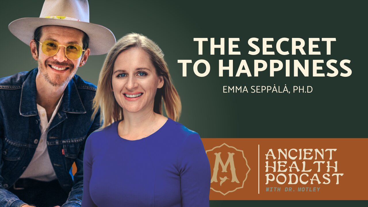 446: How To Be Happy: Mental Health Tools from East to West | Emma Seppala