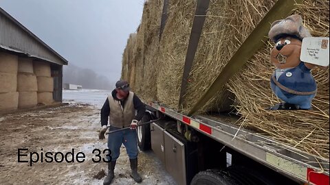 Another load of cattle hay takes me through a historic Punxsutawney Pa!