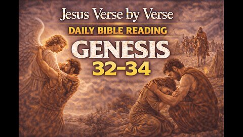 📖 Bible in a Year - Day 23: Genesis 32–34 (Wrestling, Reconciliation, and the Cost of Compromise)