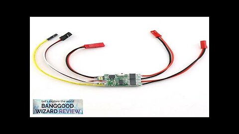 Brushed ESC Speed Controller 5A Dual Way 2-3S w/ BEC Mixed Control Review