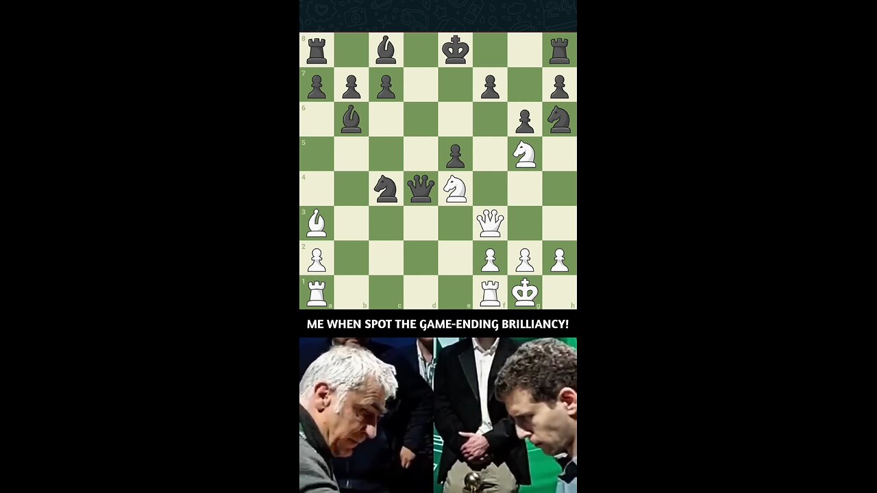 Brilliant rook sacrifice!☠️