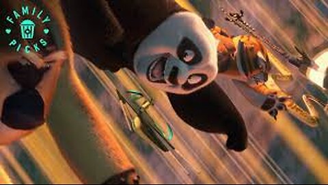 Po Fights Off the Bandits (Jack Black) _ Kung Fu Panda 2