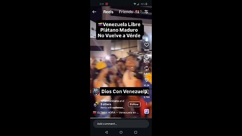 The People Of Venezuela Celebrate "Liberation"
