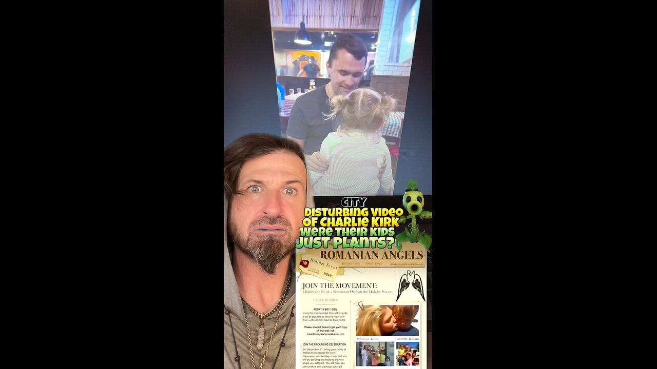 Odd Video of #CharlieKirk Playing with Daughter Telling the Story of How He Met #ErikaKirk