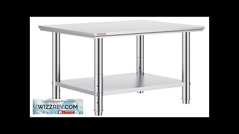 VEVOR Commercial Worktable & Workstation 24 x 30 x 32 Inch Stainless Review