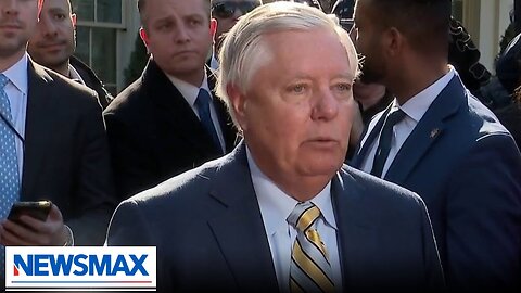 Lindsey Graham speaks after tense Trump-Zelenskyy exchange