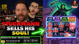 Chris Stuckmann Promotes GAMBLING During Wicked: For Good Review and Everyone is MAD!