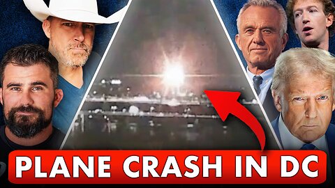 Helicopter CRASHES into plane over DC! + RFK Hearing Gets INTENSE And META To Pay Trump $25M!