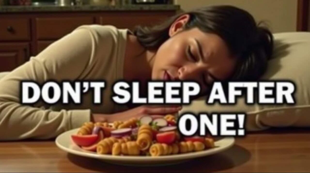 DON’T Sleep After Eating! 😱 Health Risks Explained