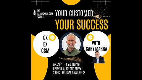 Your Customer, Your Success: Retention, ROI and Puffy Shirts: The Real Value of CX with Rick Denton