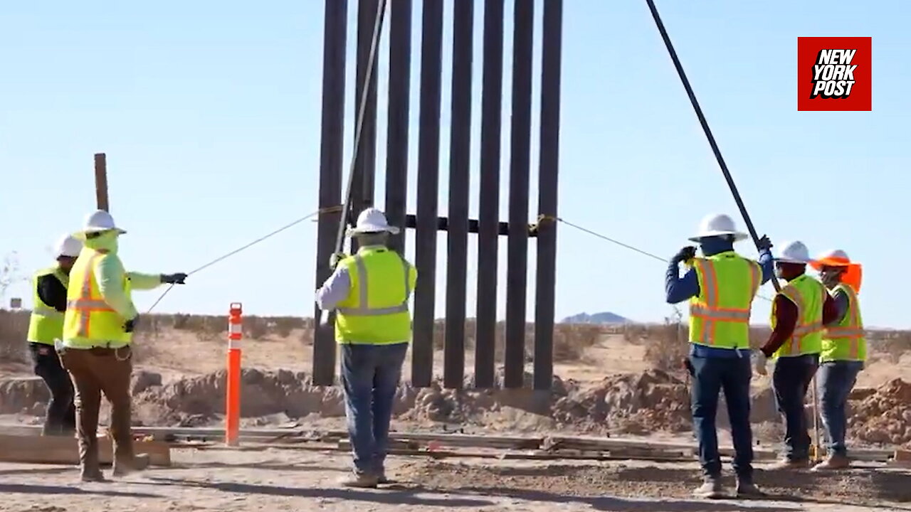 US Army breaks ground on 15-mile border wall construction