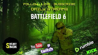 SNEAKY SIMON - Battlefield 6 ghost recon 🔴LIVE