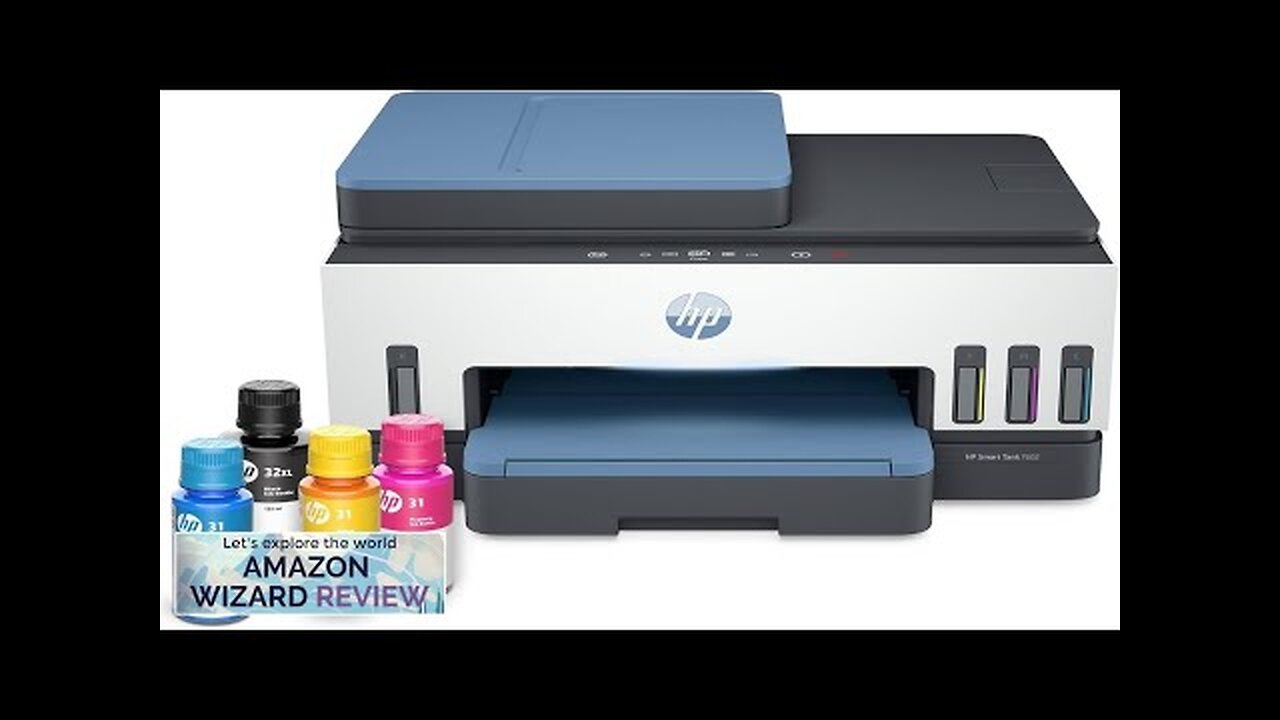 HP Smart Tank 7602 Wireless All-in-One Ink Tank Printer with 2 years Review