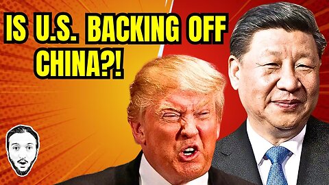 Pentagon Says U.S. Backing Off China!