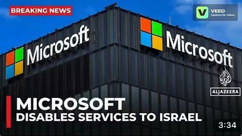 Microsoft ends Israeli military use of AI, data services for its mass surveillance of Palestinians