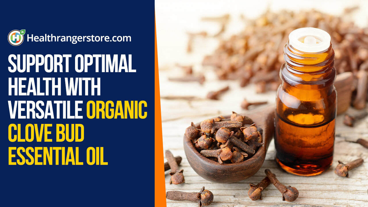 Support optimal health with versatile Organic Clove Bud Essential Oil