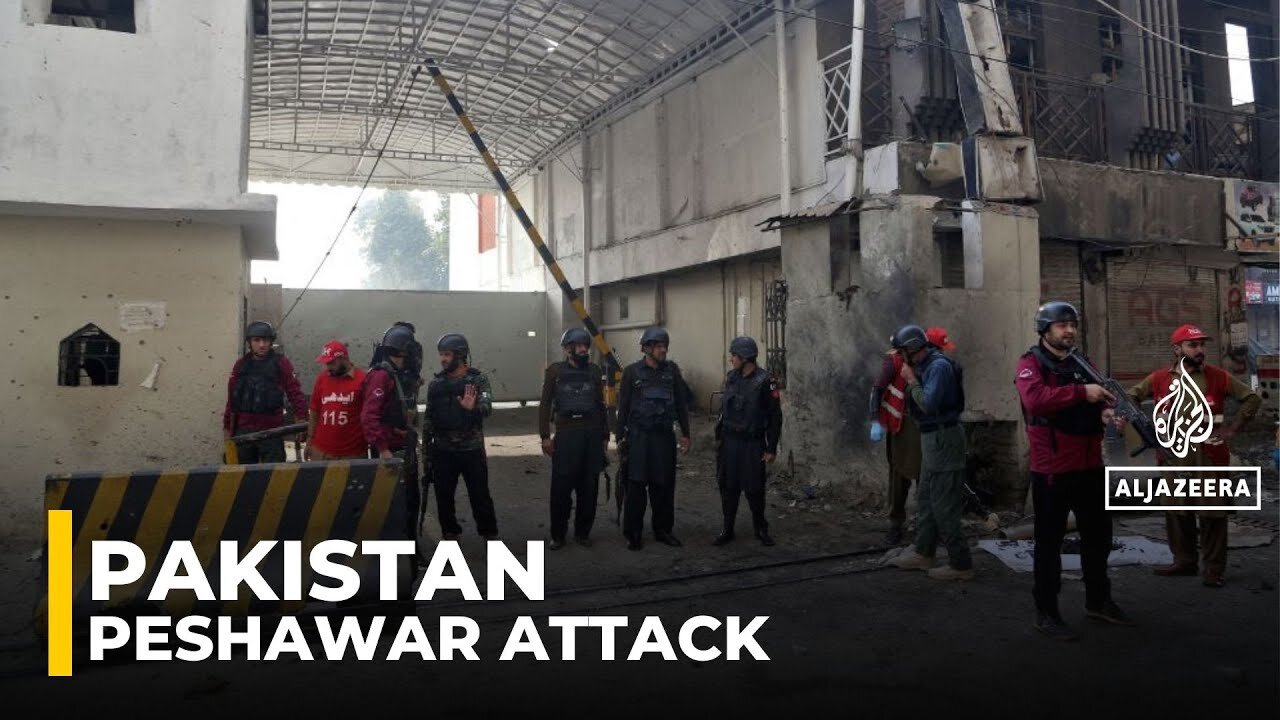 Six killed in suicide attack on security complex in Pakistan’s Peshawar