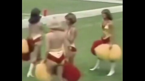 NFL commentators remarked on the sex appeal of the Redskinettes new uniforms