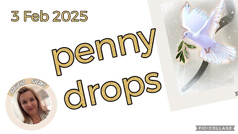 PENNYDROP moment? “He is our cup”/ 3 Feb 2025