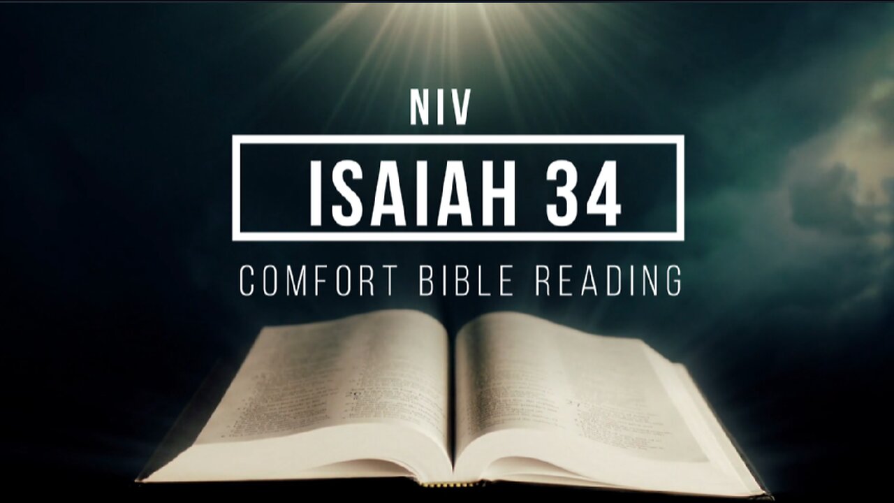 Isaiah Chapter 34: Reading the Book of Isaiah ( NIV )