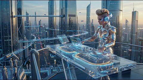 LIVE DJ Electronic Music | Futuristic Beats & Visual Journey