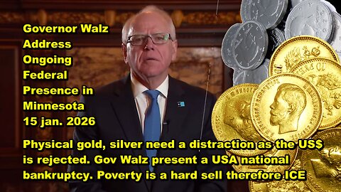 Gold, silver and ICE, Minneapolis, Minnesota