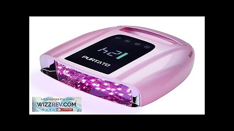 Professional Rechargeable 96W UV LED Portable Cordless UV Light for Nail Lamp Review