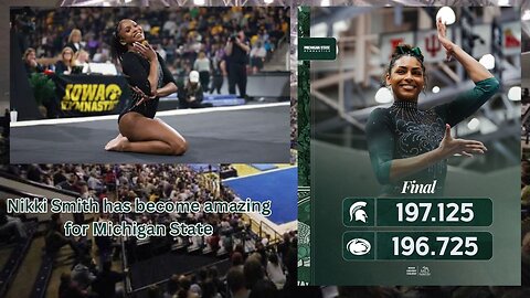 Nikki Smith is making the Michigan State Spartans women's gymnastics strong this season