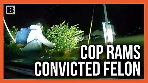 Cop Rams Convicted Felon with Police Vehicle