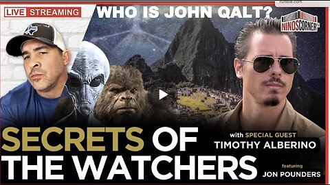 NINO W/ Fallen Angels, Alien Agendas and the War for Humanity's Birthright. WHO IS JOHN QALT?