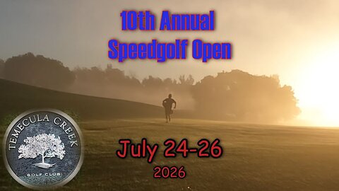 2026 US Speedgolf Open Announced - Best Shots and Pics of the Weekend - Sexy Slow Players Unite