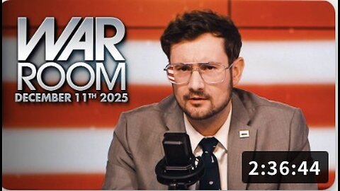 12 11 25 WAR ROOM NATO Chief Tells People to Get Ready For the Scale of War