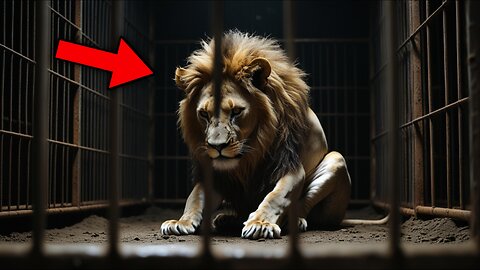 A Lion, Waiting To Be Put Down, Cried In His Kennel At The Shelter. Then It Happened