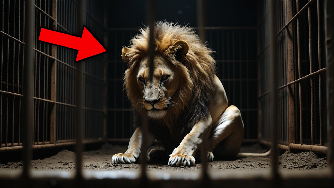 A Lion, Waiting To Be Put Down, Cried In His Kennel At The Shelter. Then It Happened