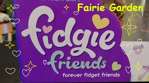 Fidgie Friends Fairie Garden