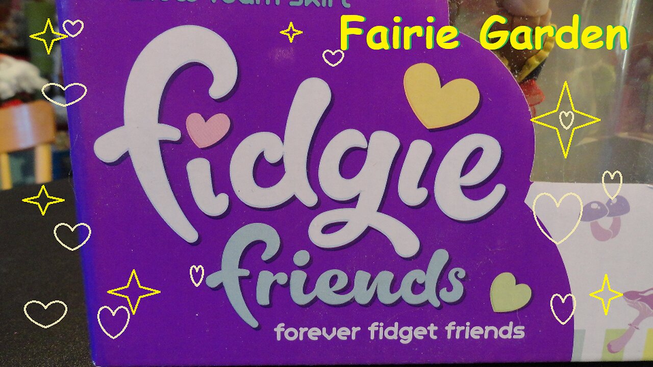 Fidgie Friends Fairie Garden