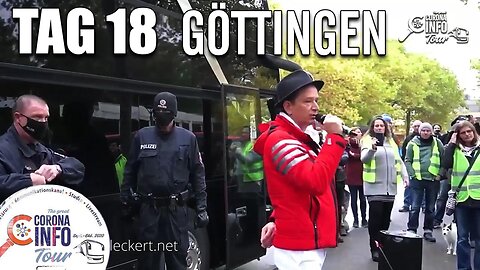 CORONA INFO Tour – Göttingen | 2020-10-19 – Tag 18